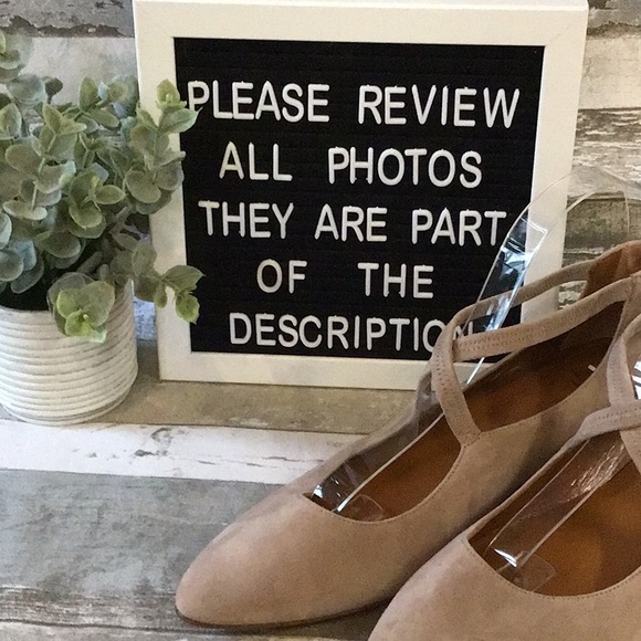 Aquatalia Women's Tan Suede Flats Sz 9 NWOT - Picture 7 of 8